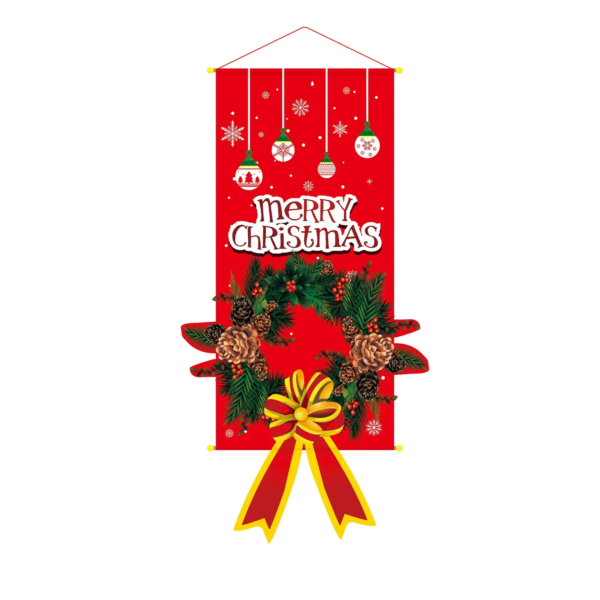 2026 Cross-Border Christmas Flag Decorations Set - Image 15