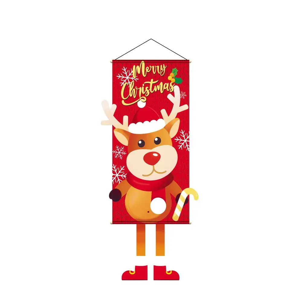 2026 Cross-Border Christmas Flag Decorations Set - Image 17
