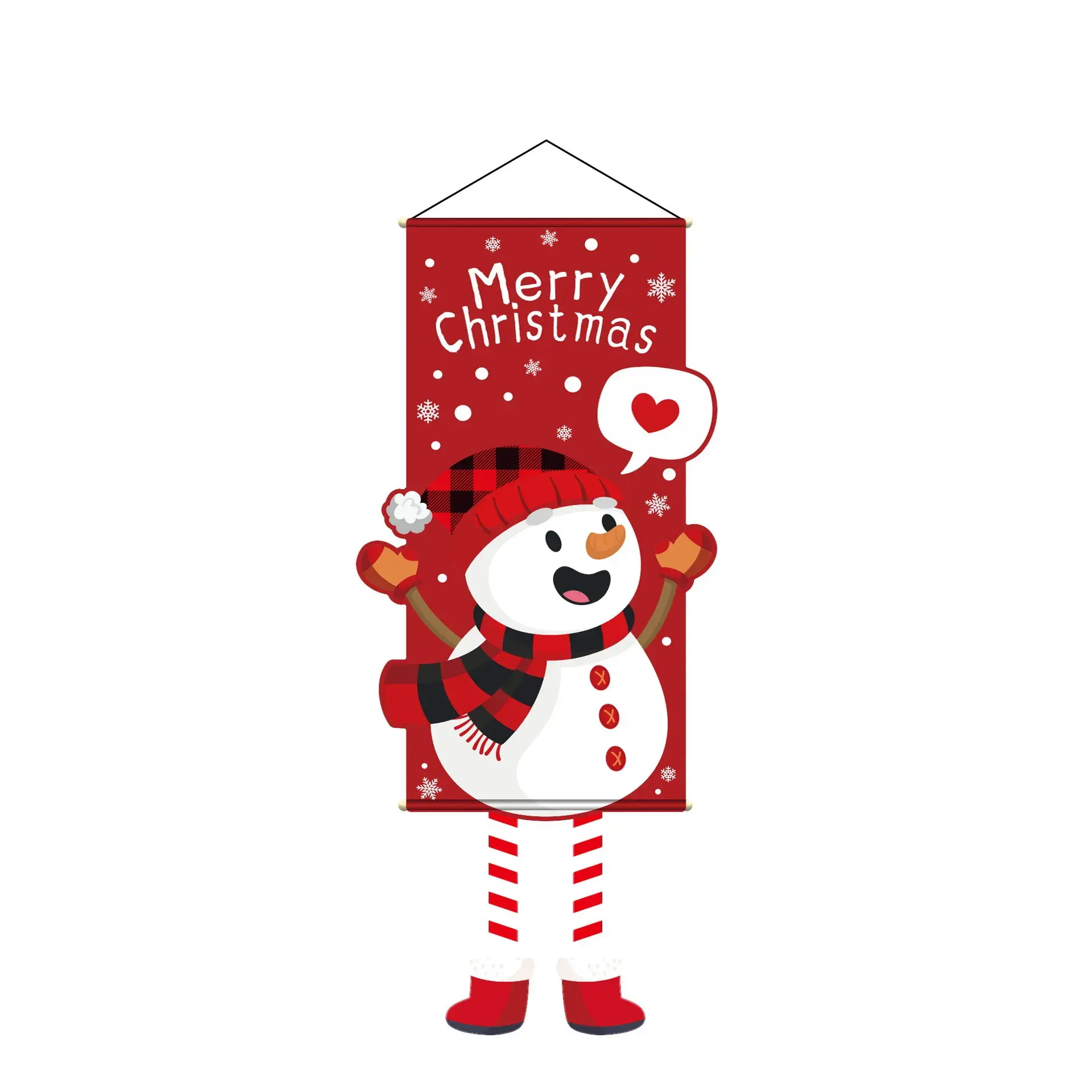 2026 Cross-Border Christmas Flag Decorations Set - Image 26