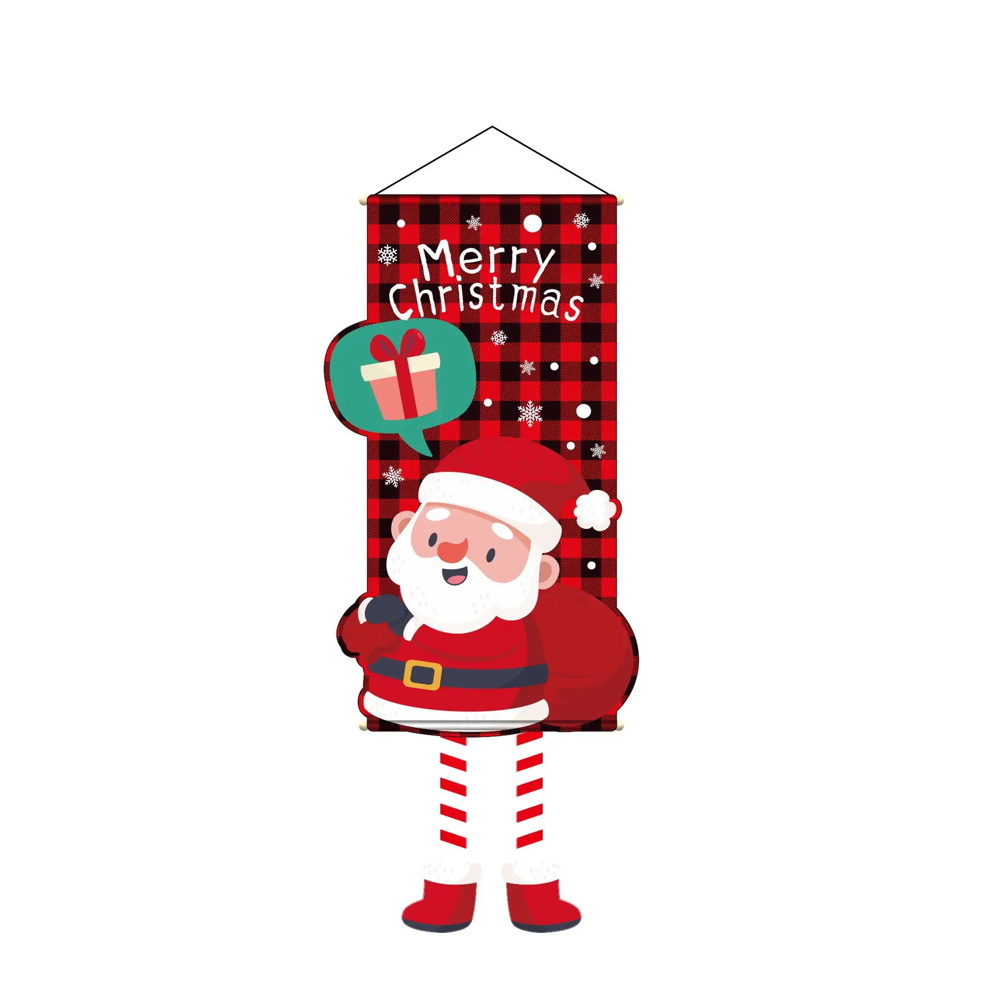 2026 Cross-Border Christmas Flag Decorations Set - Image 27