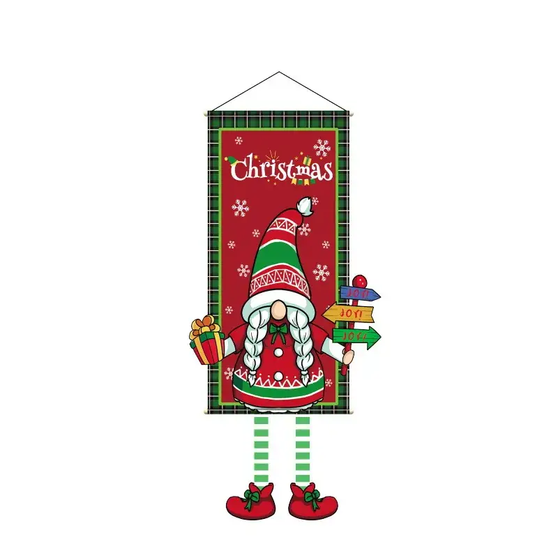 2026 Cross-Border Christmas Flag Decorations Set - Image 6