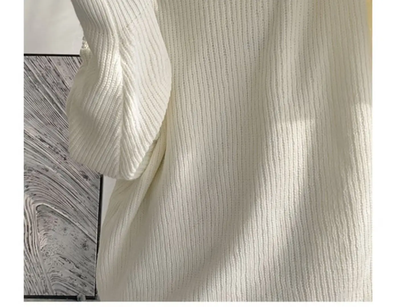 Men's Knit Sweater Winter Wear Brown Loose Fit — feature 22