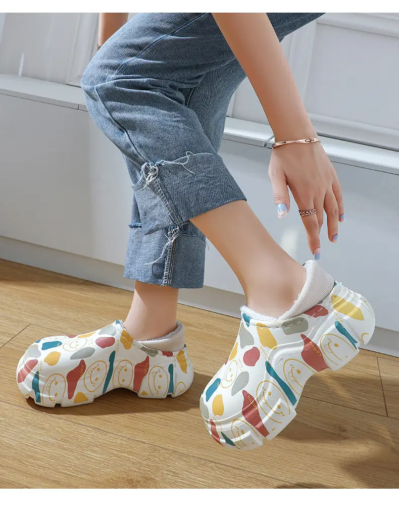 Thickened Winter Cute Cotton Slippers, New Soft-Soled Closed-Back Warm Non-Slip Maternity Postpartum Thick-Soled Surgical Cotton Shoes — feature 16