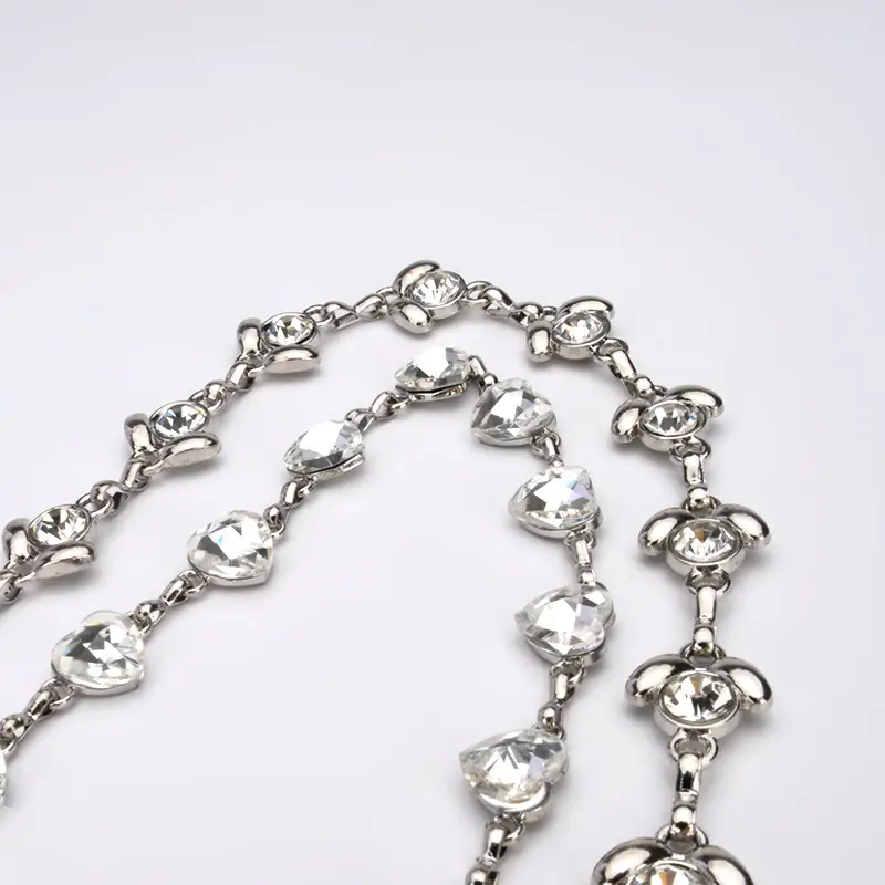 New Arrival Metal Waist Chain Women's Fashionable Elegant All-Match Dress Clothing Matching Body Chain Inlaid Rhinestone Belt - Image 5