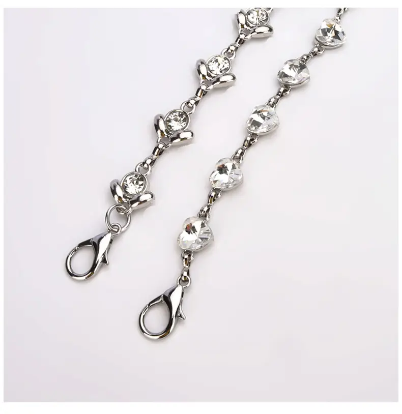 New Arrival Metal Waist Chain Women's Fashionable Elegant All-Match Dress Clothing Matching Body Chain Inlaid Rhinestone Belt — feature 6