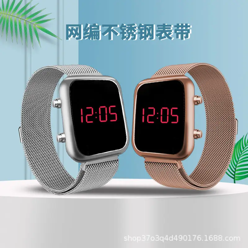 Digital Watch with Alloy Band for Men Women Fashionable Sports Wear - Image 6