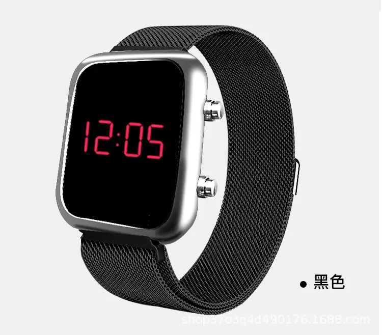 Digital Watch with Alloy Band for Men Women Fashionable Sports Wear — feature 12