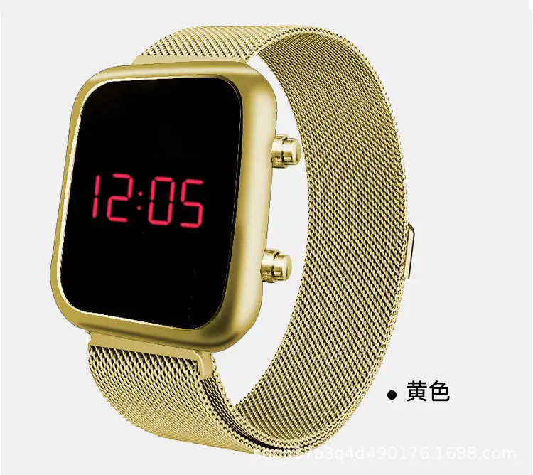 Digital Watch with Alloy Band for Men Women Fashionable Sports Wear — feature 13