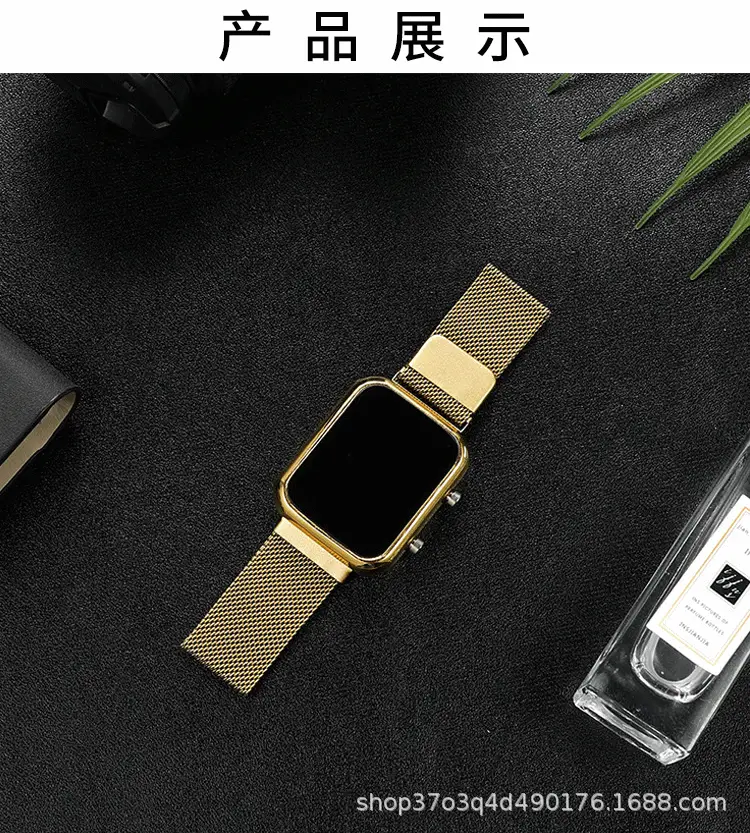 Digital Watch with Alloy Band for Men Women Fashionable Sports Wear — feature 8