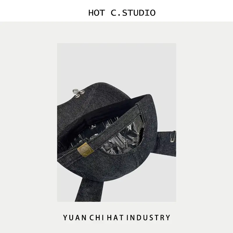 Punk Rabbit Ears Baseball Cap with Graffiti Design — feature 8