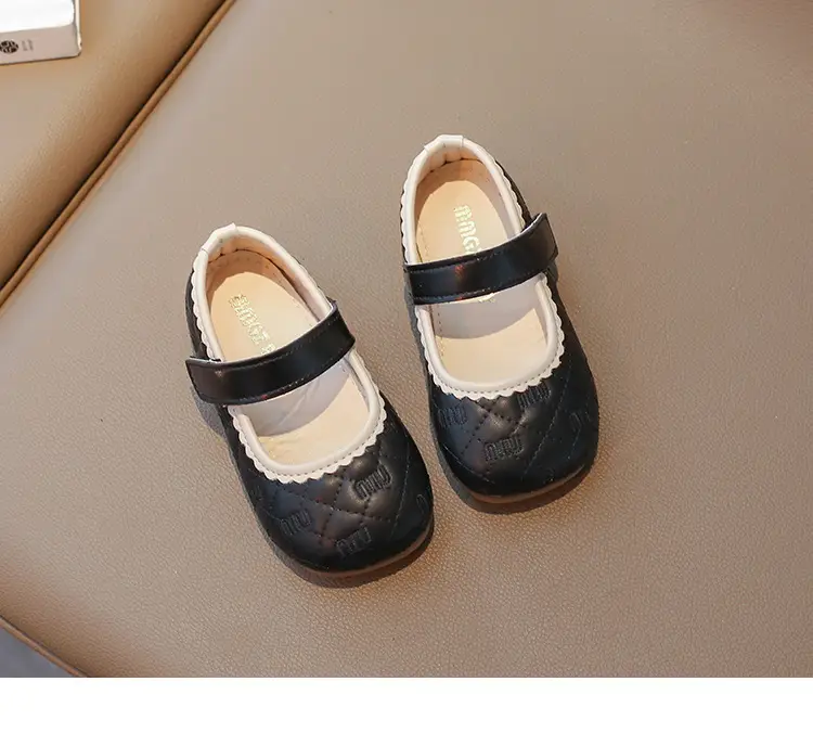White Quilted Baby Shoes for Girls 0-3Yr Spring Autumn — feature 17