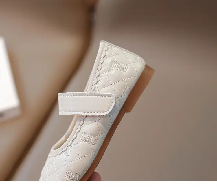 White Quilted Baby Shoes for Girls 0-3Yr Spring Autumn — feature 19