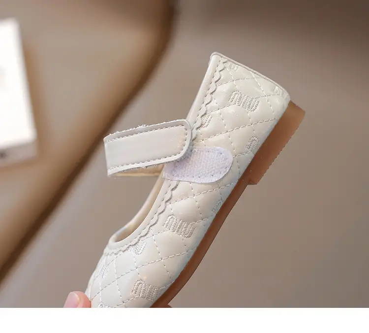 White Quilted Baby Shoes for Girls 0-3Yr Spring Autumn — feature 21