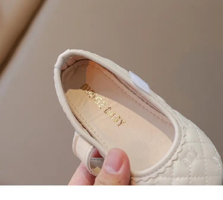 White Quilted Baby Shoes for Girls 0-3Yr Spring Autumn — feature 22