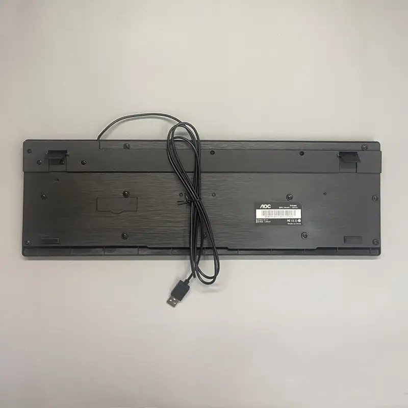 AOC KB161 Wired Keyboard Black 446x139mm - Image 5