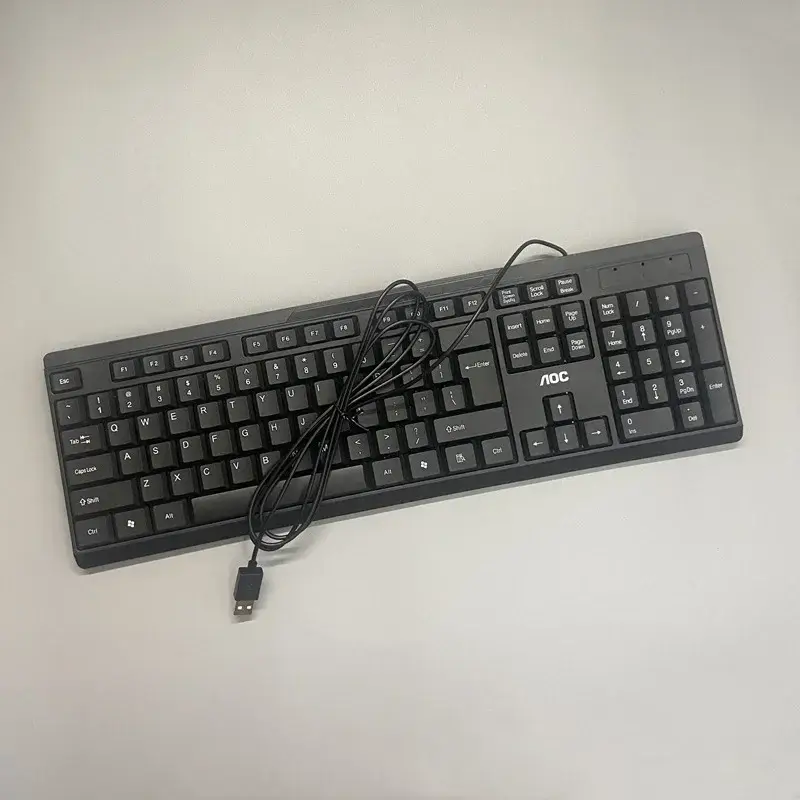 AOC KB161 Wired Keyboard Black 446x139mm — feature 4