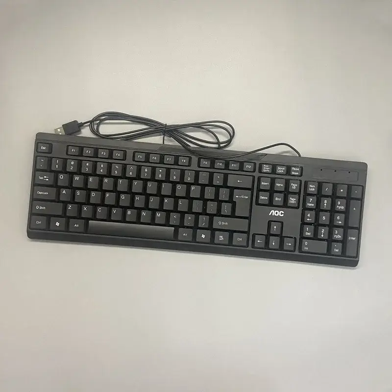 AOC KB161 Wired Keyboard Black 446x139mm — feature 5