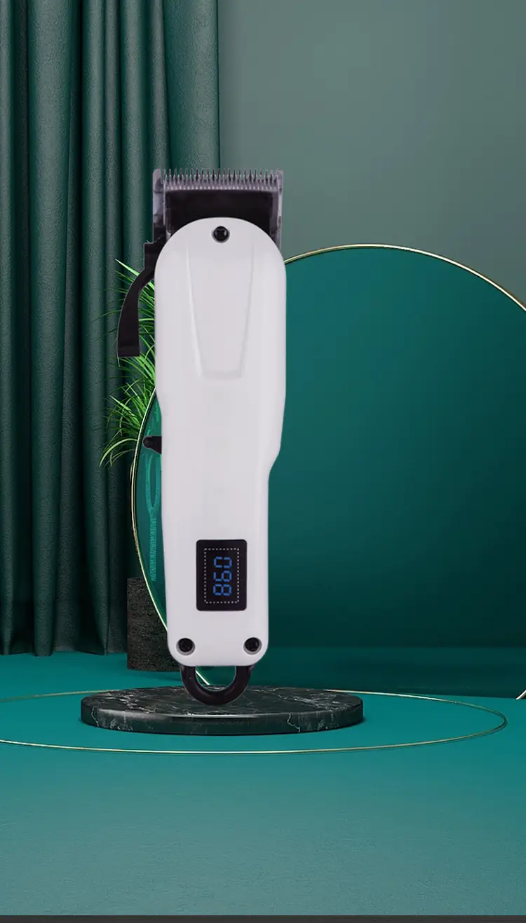 Rechargeable Electric Hair Clipper with LED Display — feature 6