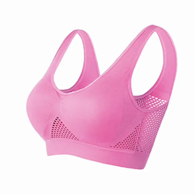 Cross-border breathable mesh sports bra for plus size - Image 8