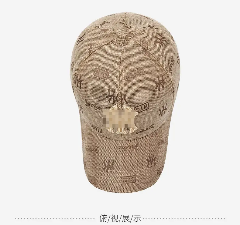 Men's Black Embroidered Baseball Cap with Gold Logo — feature 12