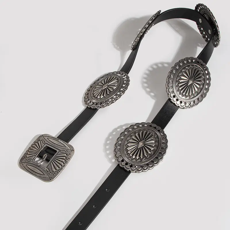 New European Belt Large Accessories Women's Retro Western Style - Image 11