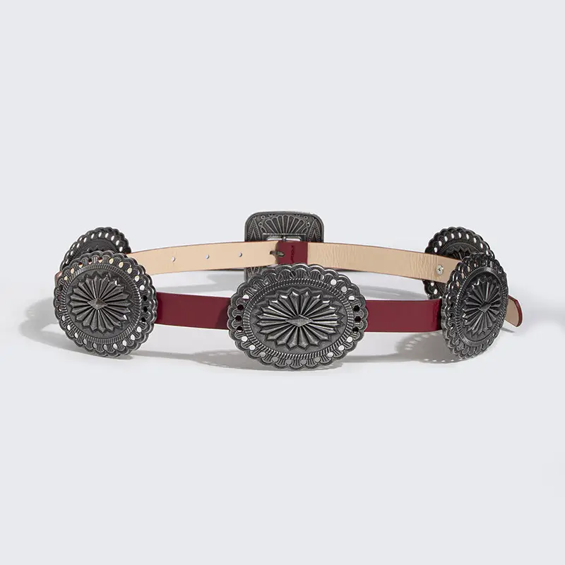 New European Belt Large Accessories Women's Retro Western Style - Image 12