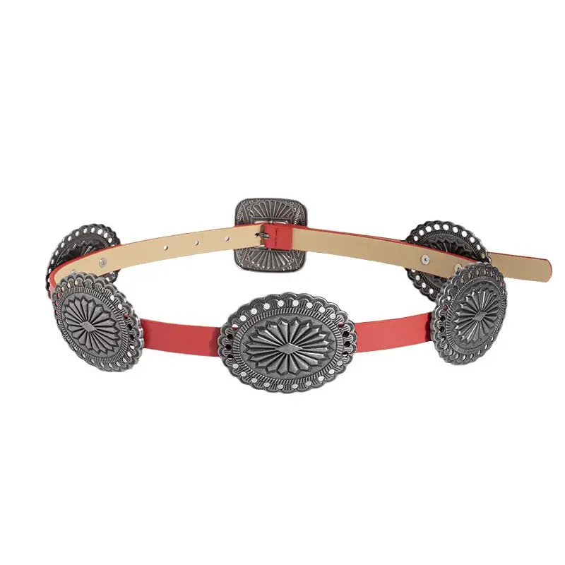 New European Belt Large Accessories Women's Retro Western Style - Image 13