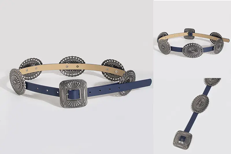 New European Belt Large Accessories Women's Retro Western Style — feature 11