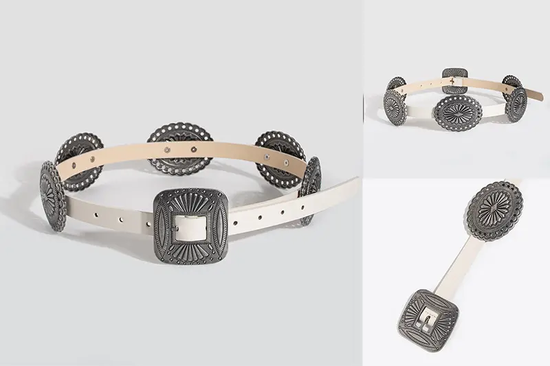 New European Belt Large Accessories Women's Retro Western Style — feature 12