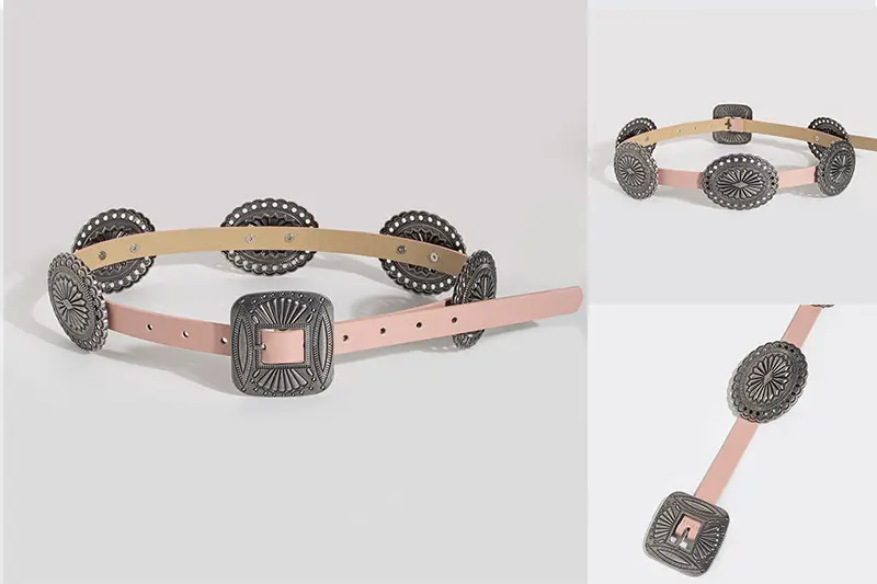 New European Belt Large Accessories Women's Retro Western Style — feature 6