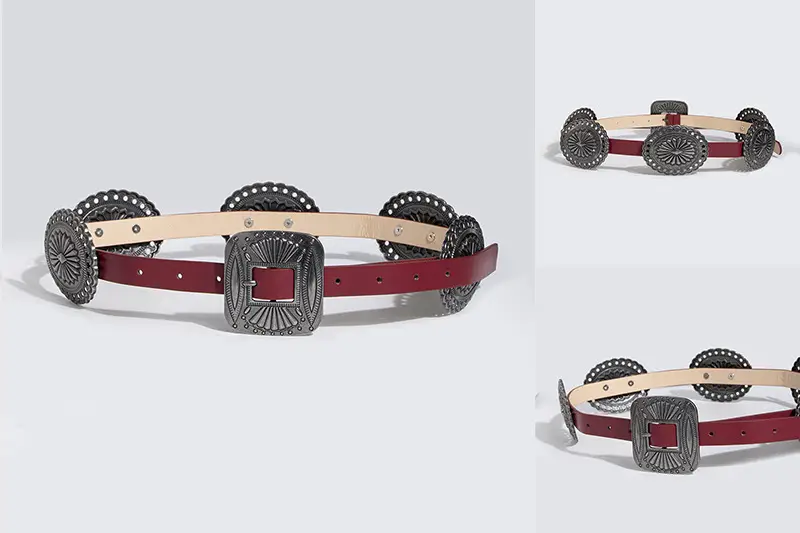 New European Belt Large Accessories Women's Retro Western Style — feature 8