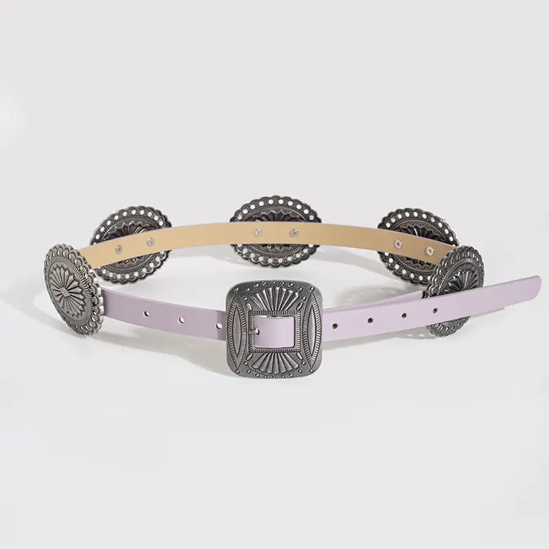 New European Belt Large Accessories Women's Retro Western Style - Image 4