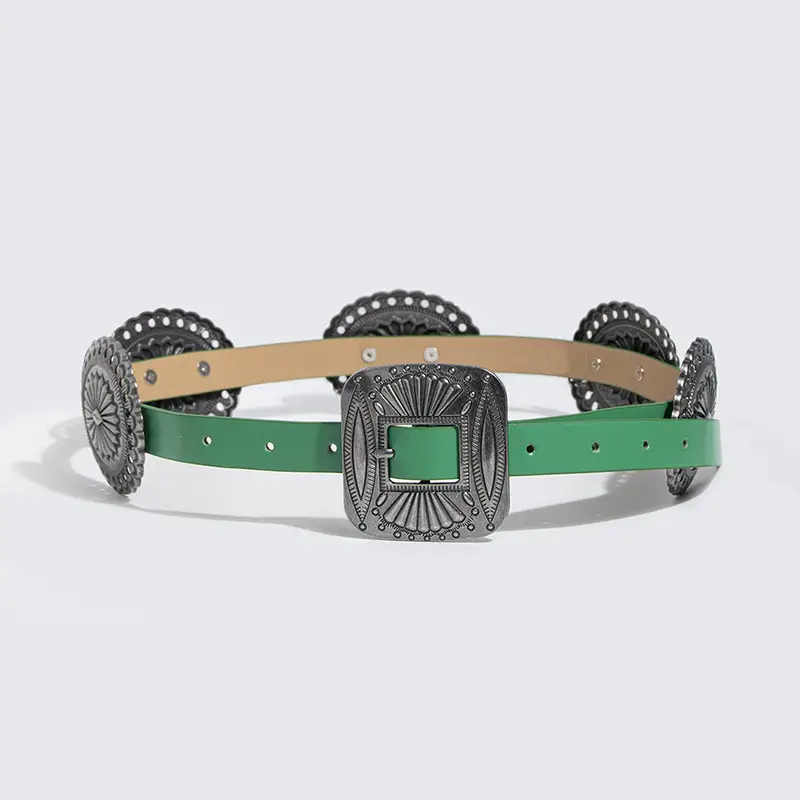 New European Belt Large Accessories Women's Retro Western Style - Image 5
