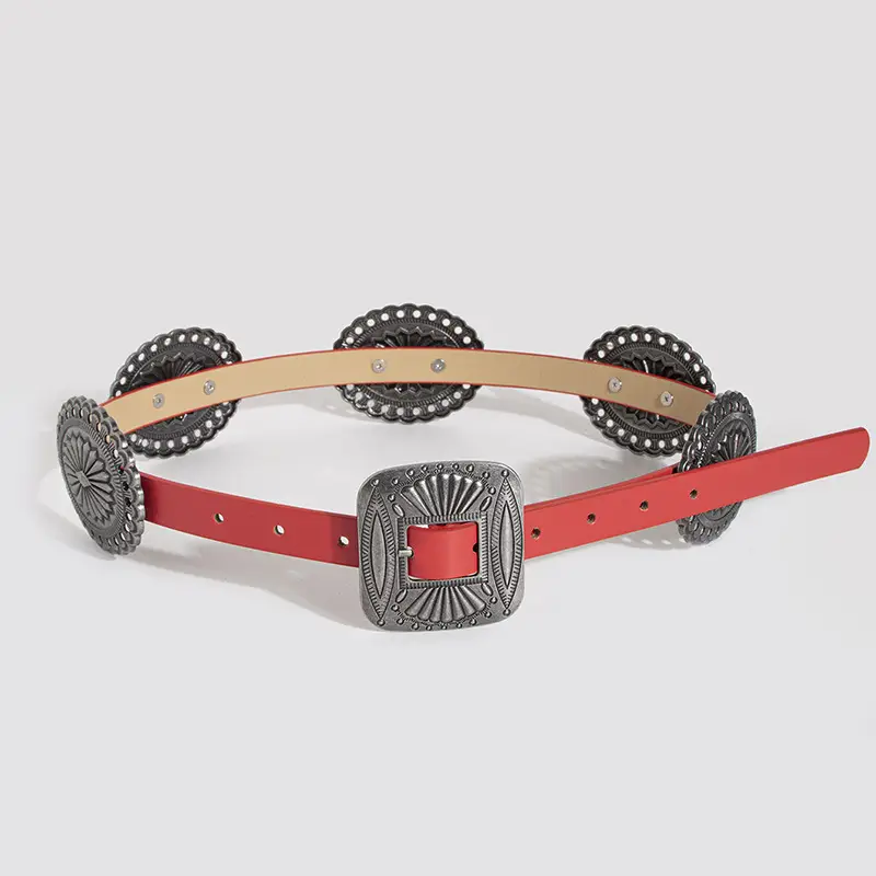 New European Belt Large Accessories Women's Retro Western Style - Image 6