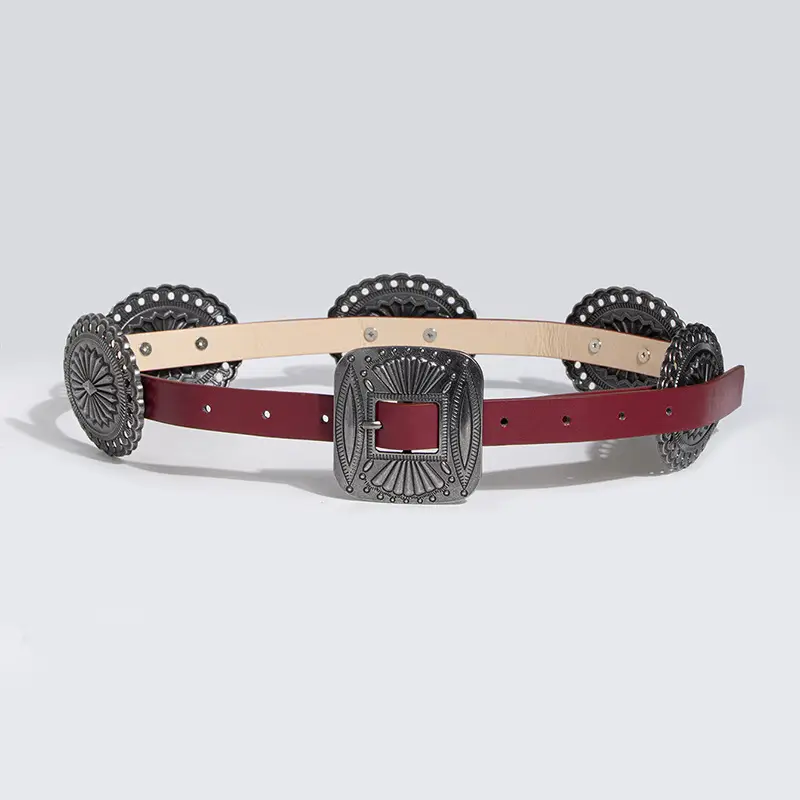 New European Belt Large Accessories Women's Retro Western Style - Image 7