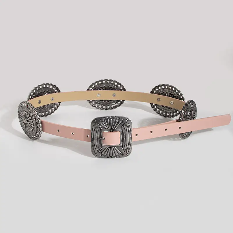 New European Belt Large Accessories Women's Retro Western Style - Image 9