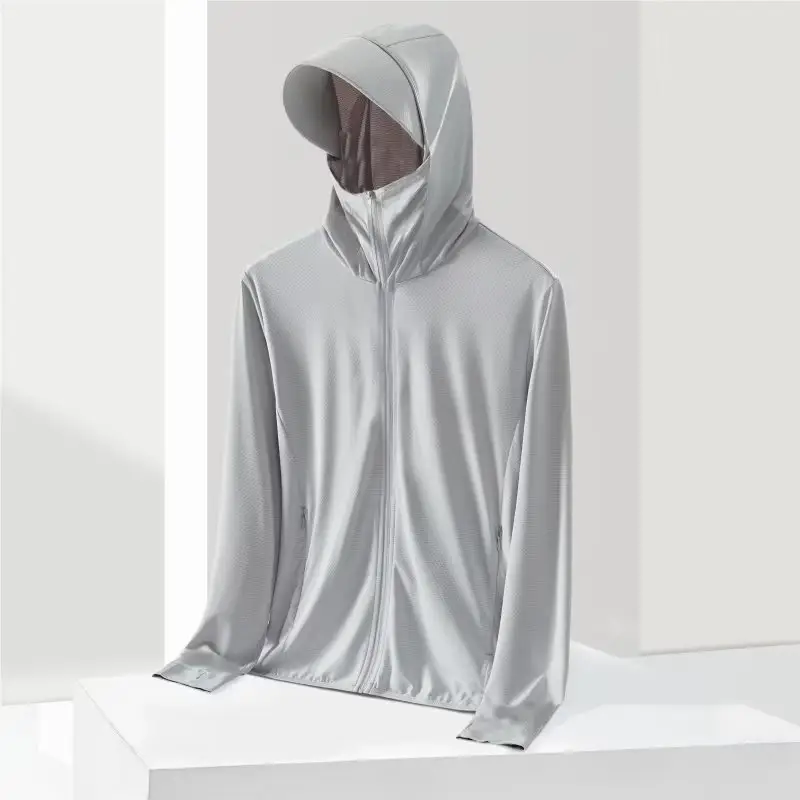 Women Ice Silk Hoodie White 8°C Protection — feature 7