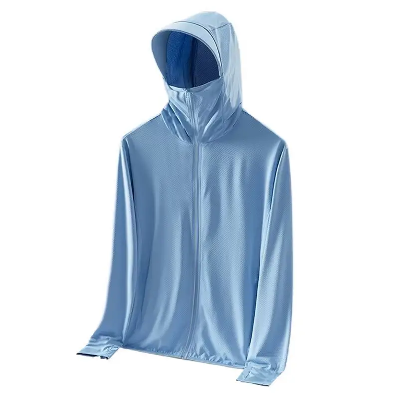 Women Ice Silk Hoodie White 8°C Protection - Image 6