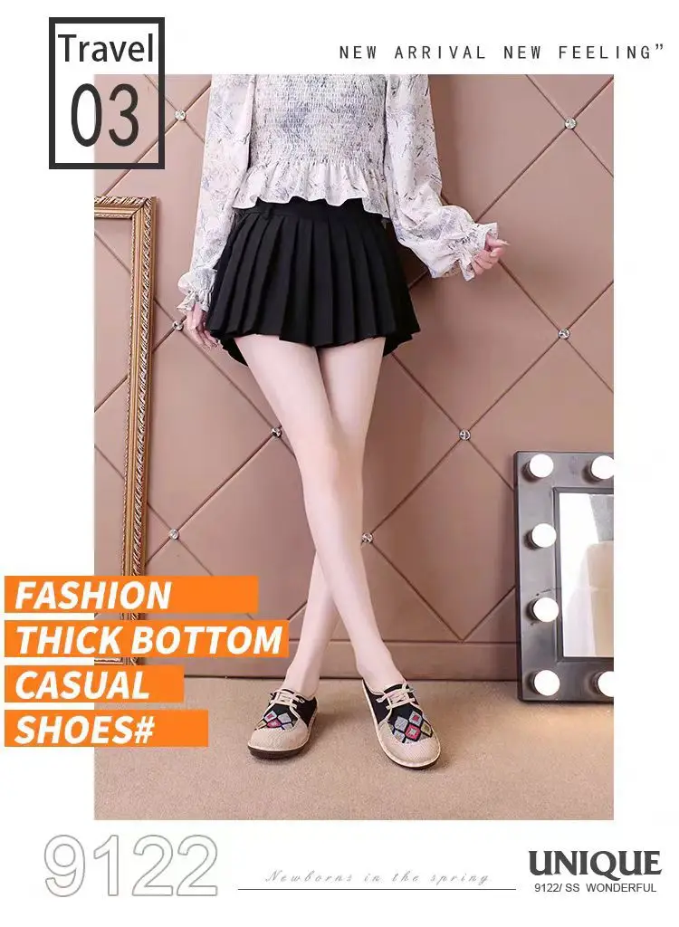 2026 New Style Old Beijing Cloth Shoes for Women, Flat-Soled Shoes for Middle-Aged Mothers, Embroidered Chinese Style, Non-Slip Soft-Soled Comfortable Single Shoes — feature 10
