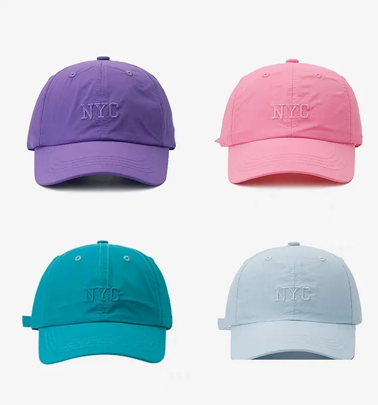 Pink Women's Korean Letter Embroidered Baseball Cap — feature 4