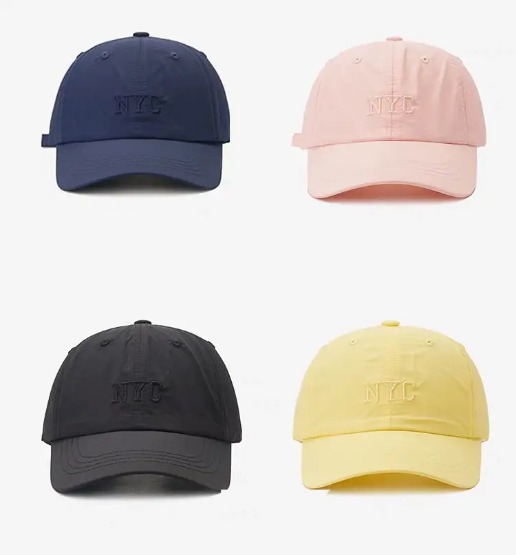 Pink Women's Korean Letter Embroidered Baseball Cap — feature 5