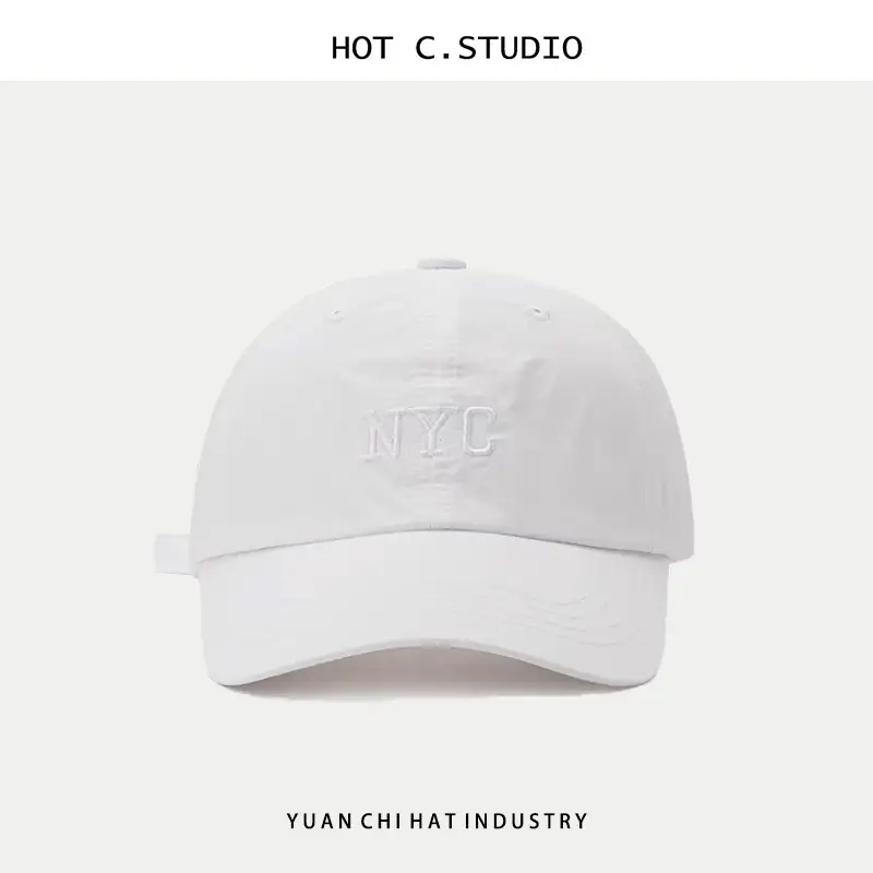 Pink Women's Korean Letter Embroidered Baseball Cap