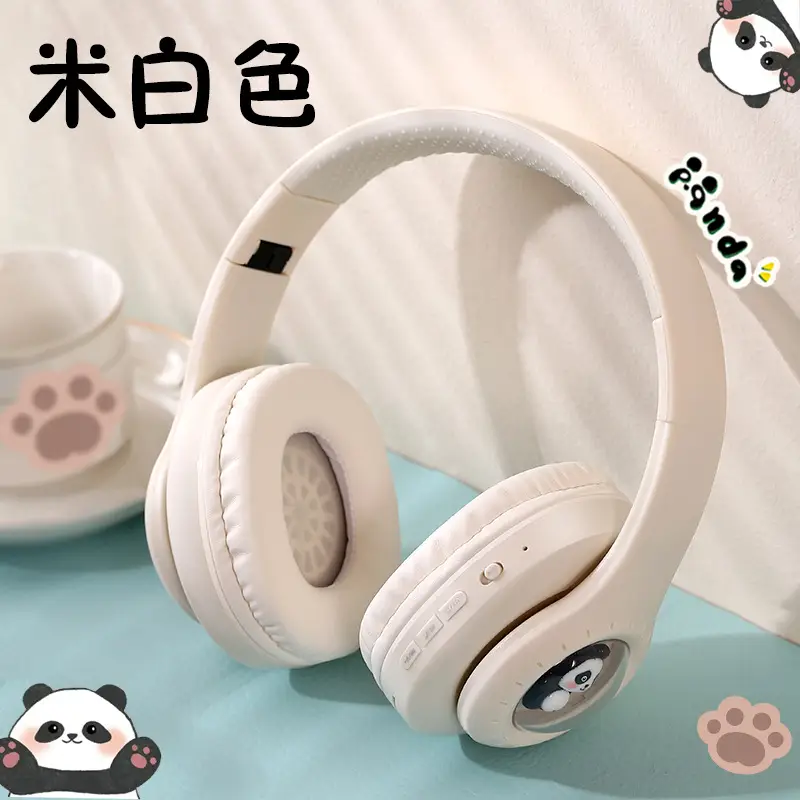 Red Space Capsule Cartoon Headset Bluetooth Wireless Game Folding - Image 4