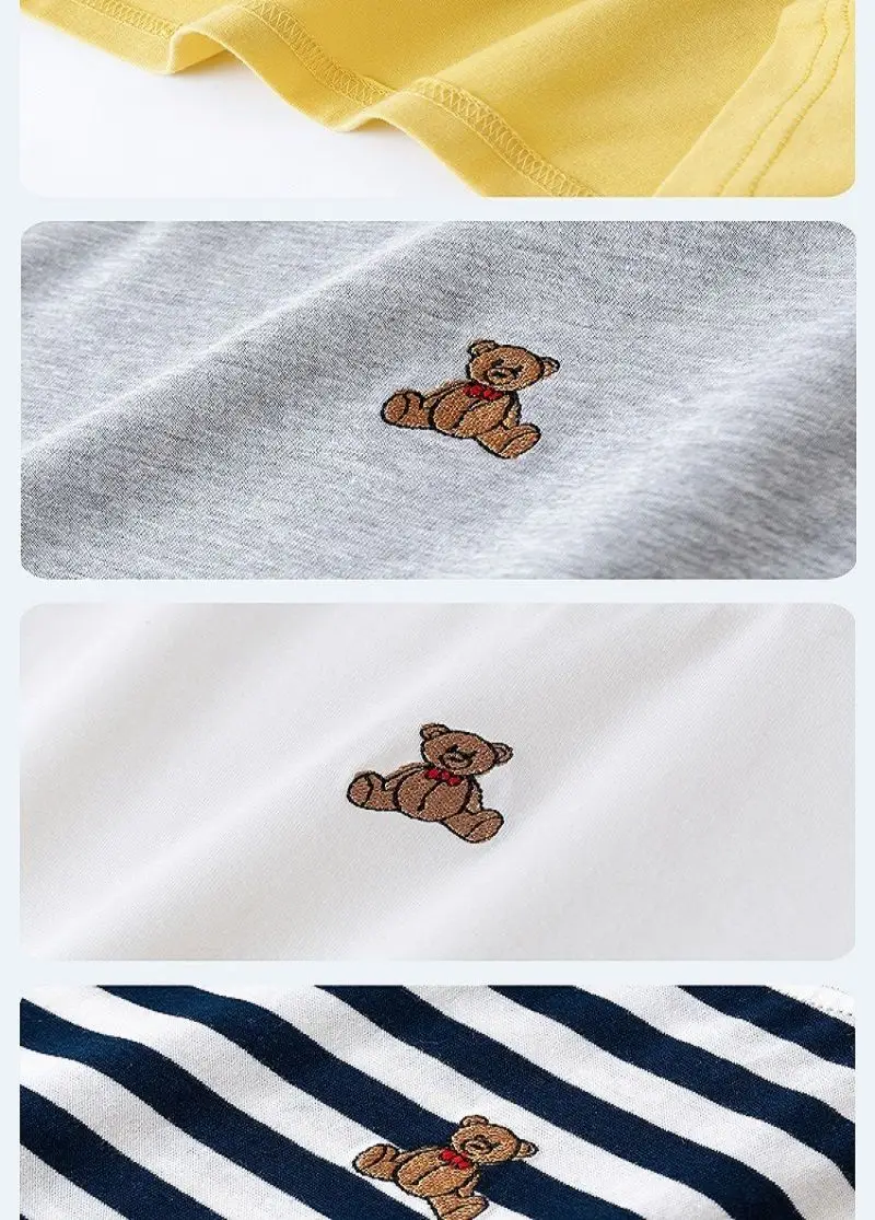 Dudu Baby Yellow Short Sleeve T-Shirt for Boys — feature 13
