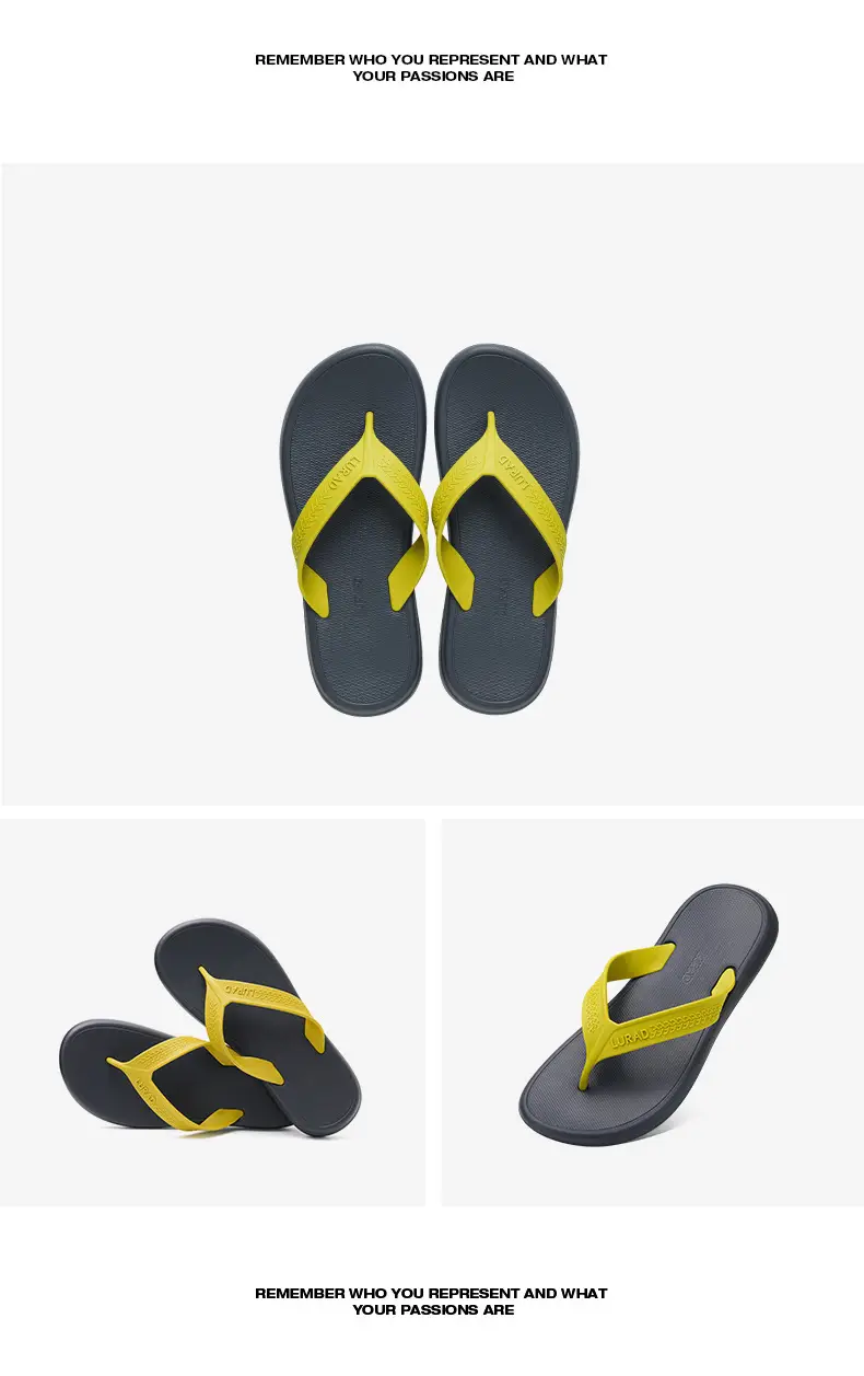 Thick bottom shit feeling beach clip feet non-slip wear-resistant sandals and slippers 2024 new summer flip-flops men's high-end feeling — feature 11
