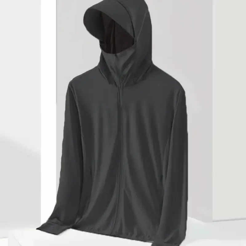 Women's White Hooded Sun Protection Coat UV Protection - Image 4