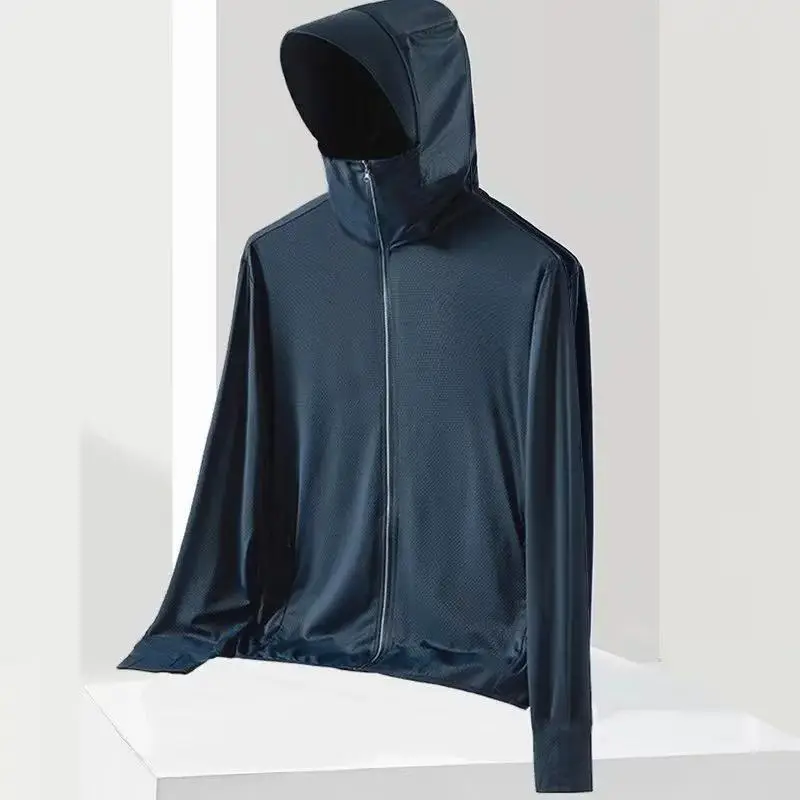 Women's White Hooded Sun Protection Coat UV Protection - Image 6