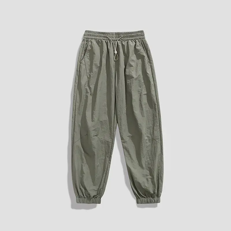 Men's K-Style Loose Leg Pants Cream 2024 - Image 6