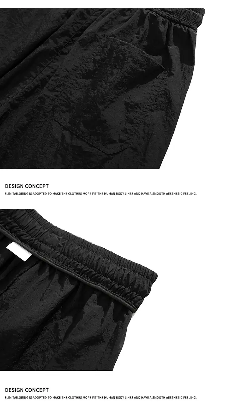 Men's K-Style Loose Leg Pants Cream 2024 — feature 14
