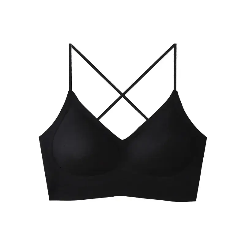 Black Underwear with Backless Design for Women